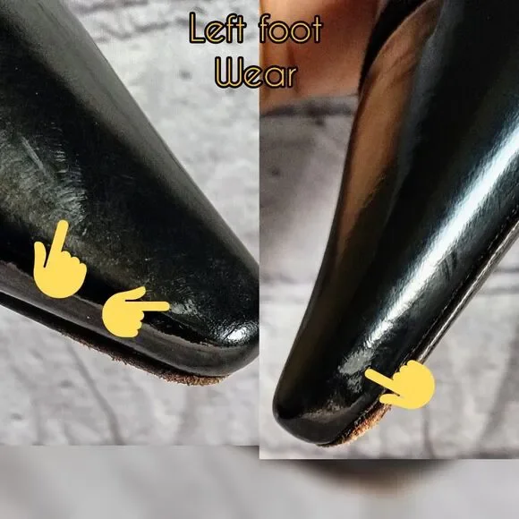 St. John Black Slingback Heels - Picture 9 of 12